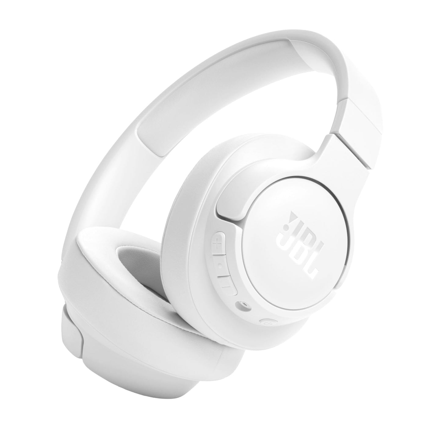 JBL Tune 720 BT - Ar JBL Pure Bass skaņu, Bluetooth, salokāmu dizainu, līdz 76 stundām mūzikas atskaņošanas, balts.