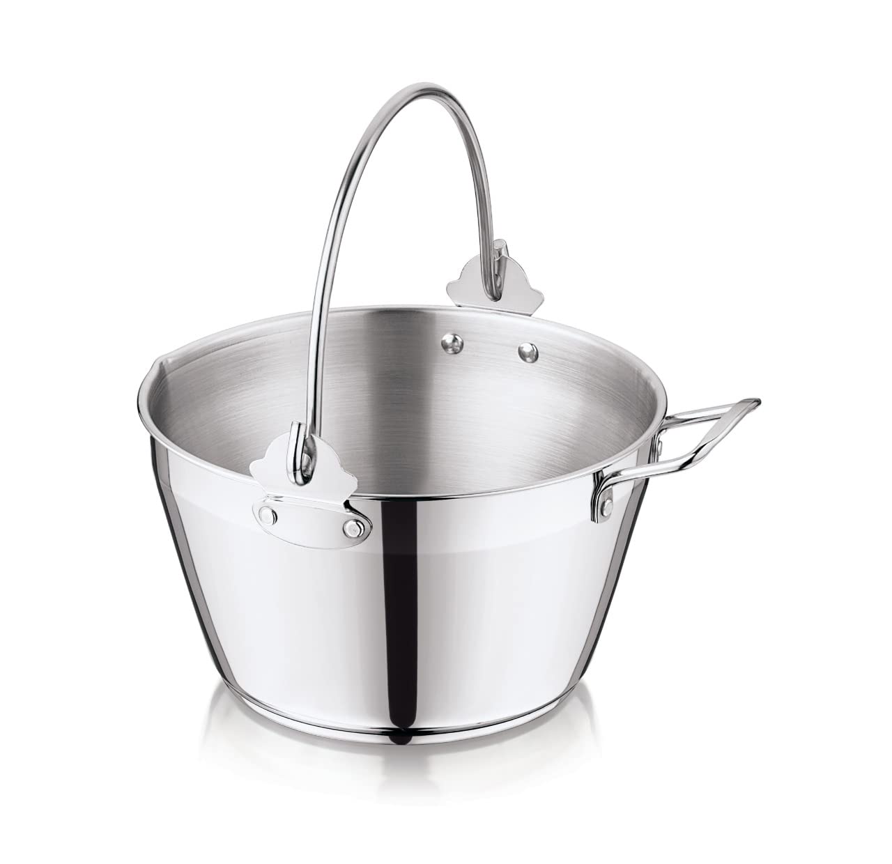 Penguin Home® profesionālā marmelādes panna - 5L, nerūsējošais tērauds, 24 cm, piemērota visiem plīts veidiem.