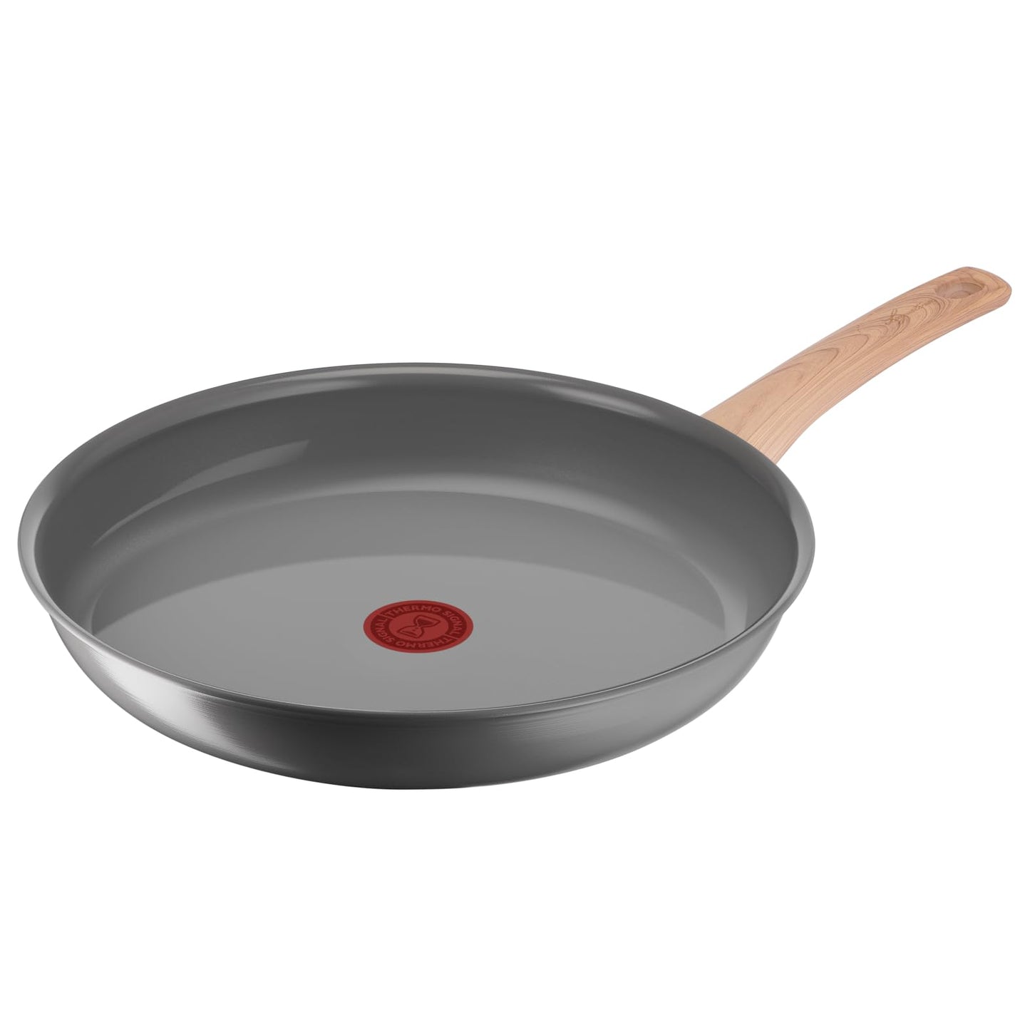 Lagostina Vivissima - 30 cm ceramic frying pan with soft-touch handle, quick heating, even cooking, suitable for all heat sources.