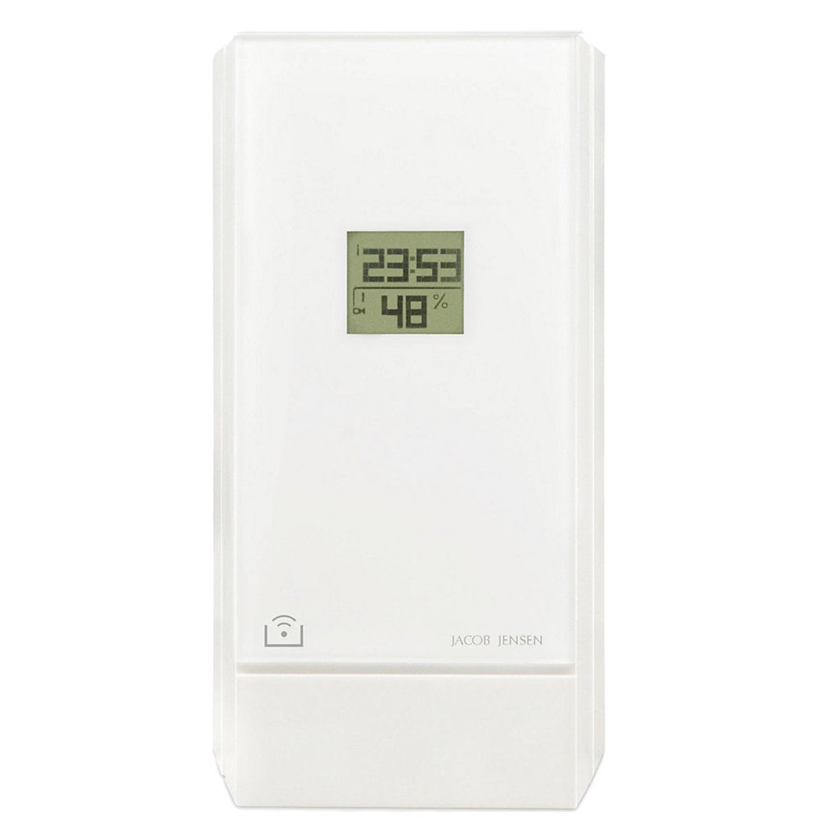 Digitālā laikapstākļu stacija Jacob Jensen Multisensor II, sudraba un melna