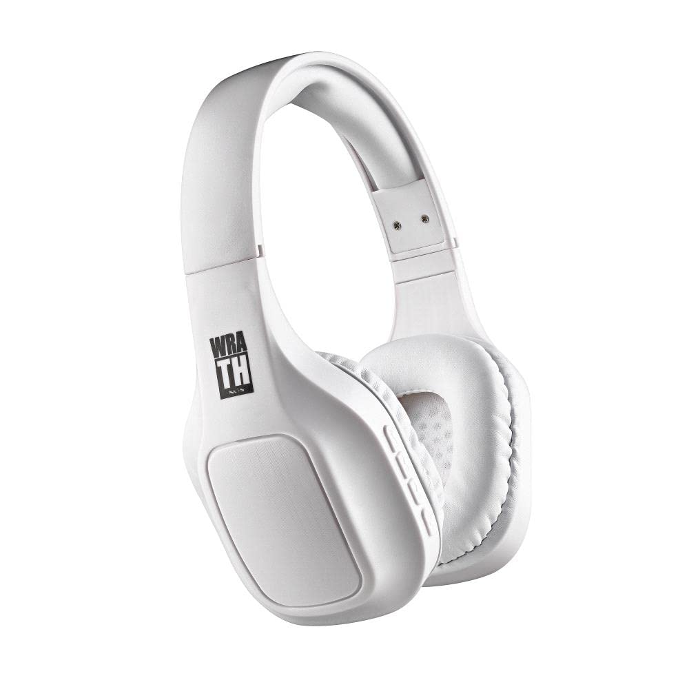 NGS ARTICA Wrath White - Bluetooth supra-aurālās bezvadu austiņas ar mikrofonu, 10 stundu akumulatora darbības laiks.