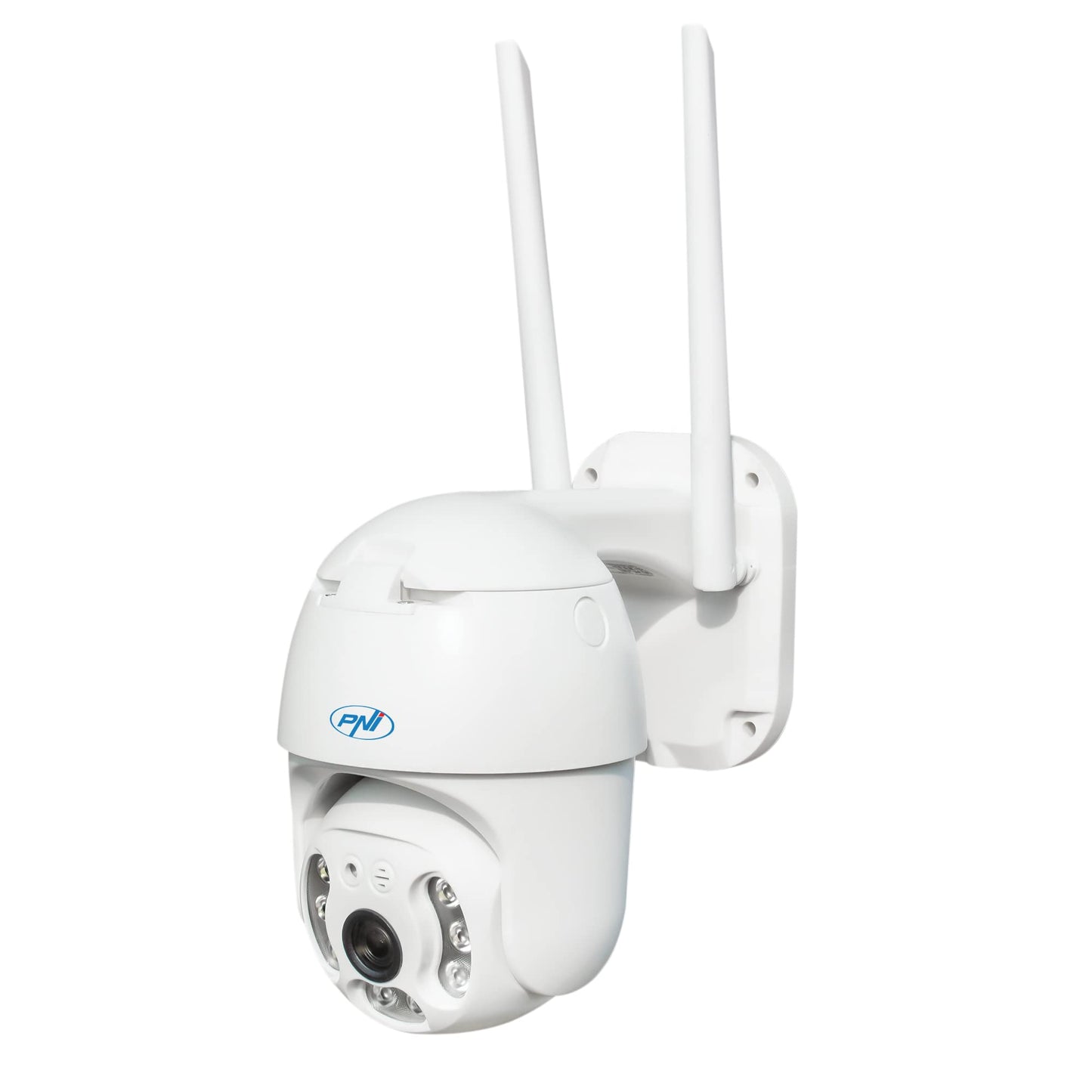 PNI IP65 Live PTZ 5MP video uzraudzības kamera, GSM 4G, micro-SD kartes slots, kustības atpazīšana, cilvēku siluetu atpazīšana, āra IP66, IR-LED un baltās LED