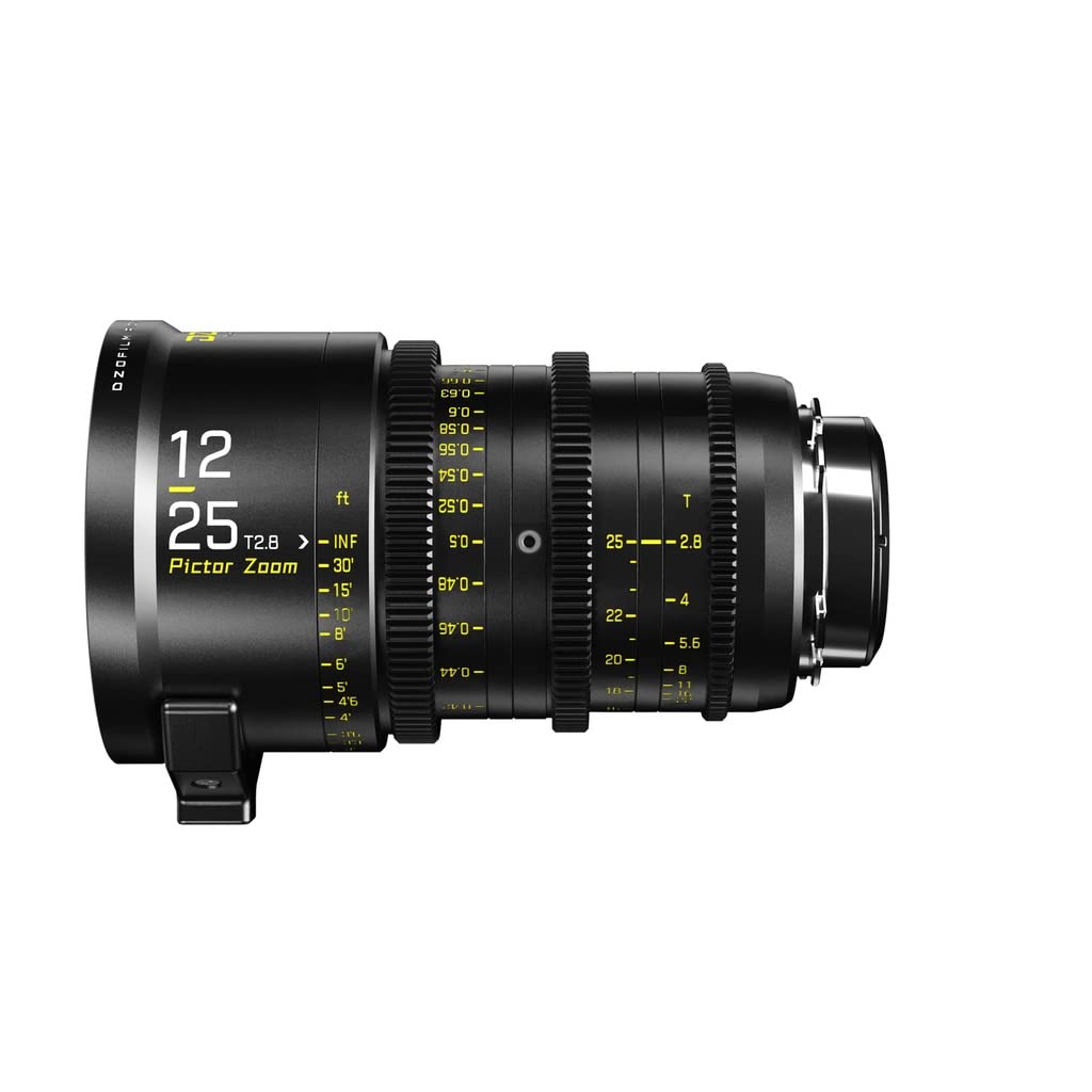DZOFILM Cine objektīvs Pictor Zoom 12-25 T2.8 melns PL/EF stiprinājumam (S35)
