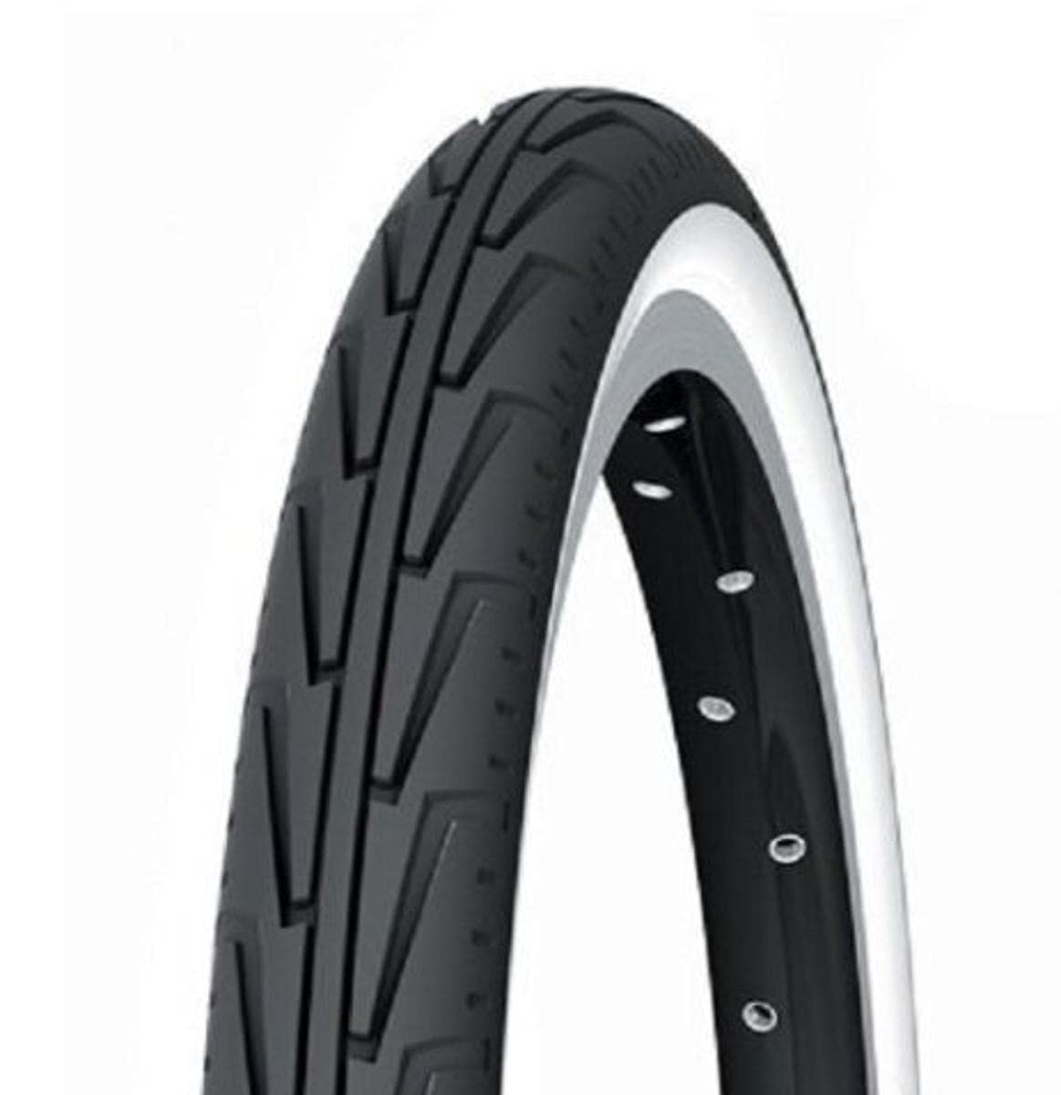 Šosejas velosipēda riepa Michelin City'J, 37-541 (600A Confort), melna/balta, FA003466042