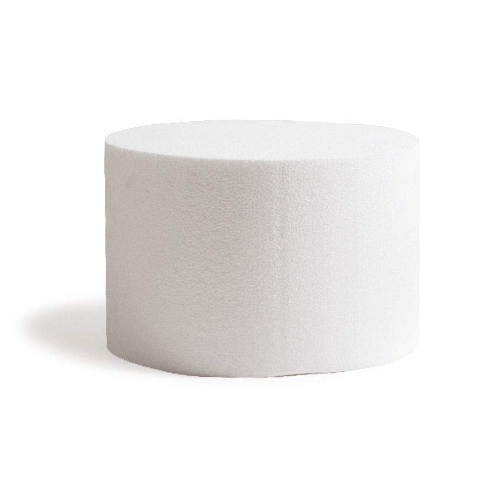 Kūkas manekens Decora 0173831, apaļš, no polistirola, Ø 20 X H 20 cm, bēšs, daudzstāvu kūku dekorēšanai un treniņiem