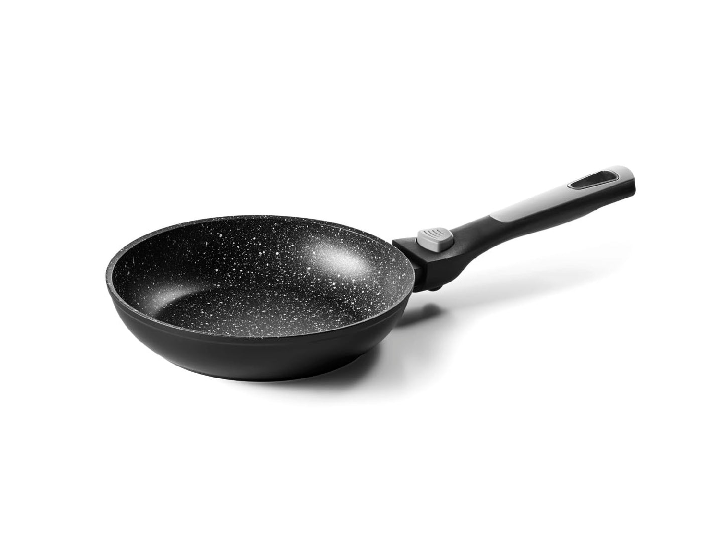 Pradel Excellence PCUI002001 - Ø20cm non-stick stone-look aluminum pan with removable handle, suitable for all stovetops and ovens.