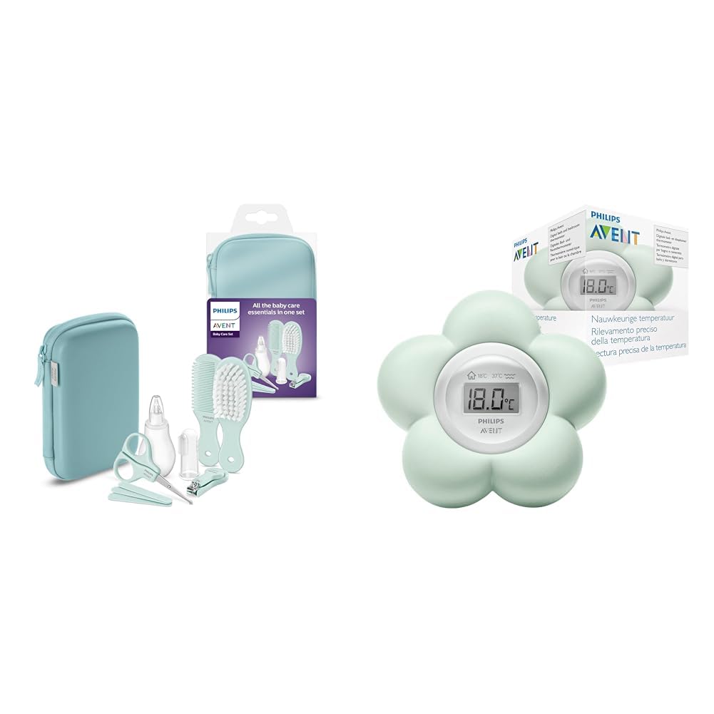 Philips Avent mazuļa kopšanas komplekts un Avent digitālais termometrs, modelis SCH480/00