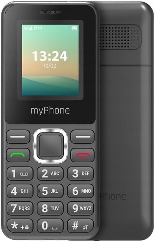 myPhone 2240 LTE 4G - Senior-friendly, clear display, long battery life up to 6 days, easy-to-use keypad.