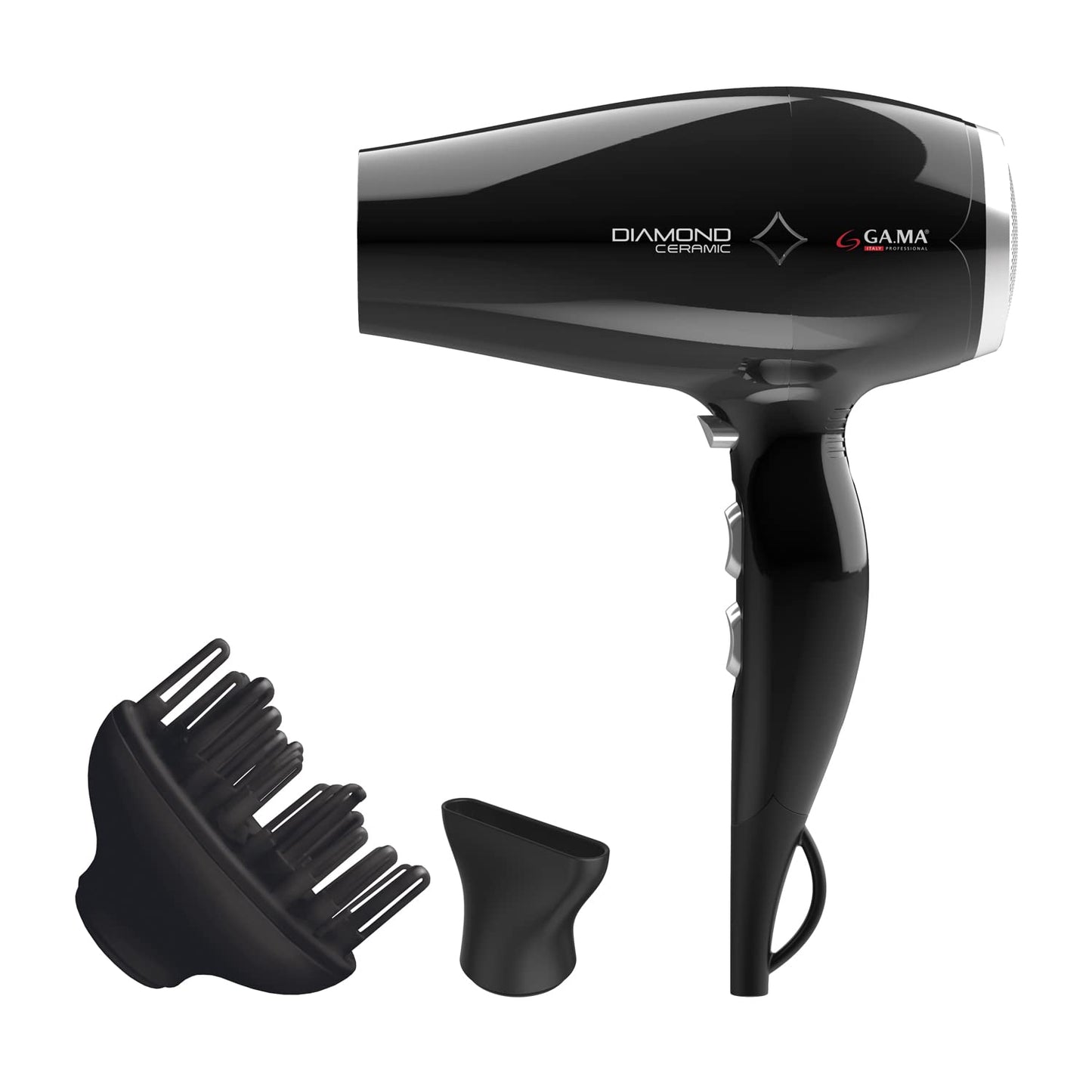 Gama Italy Professional gh0301 matu fēns, melns