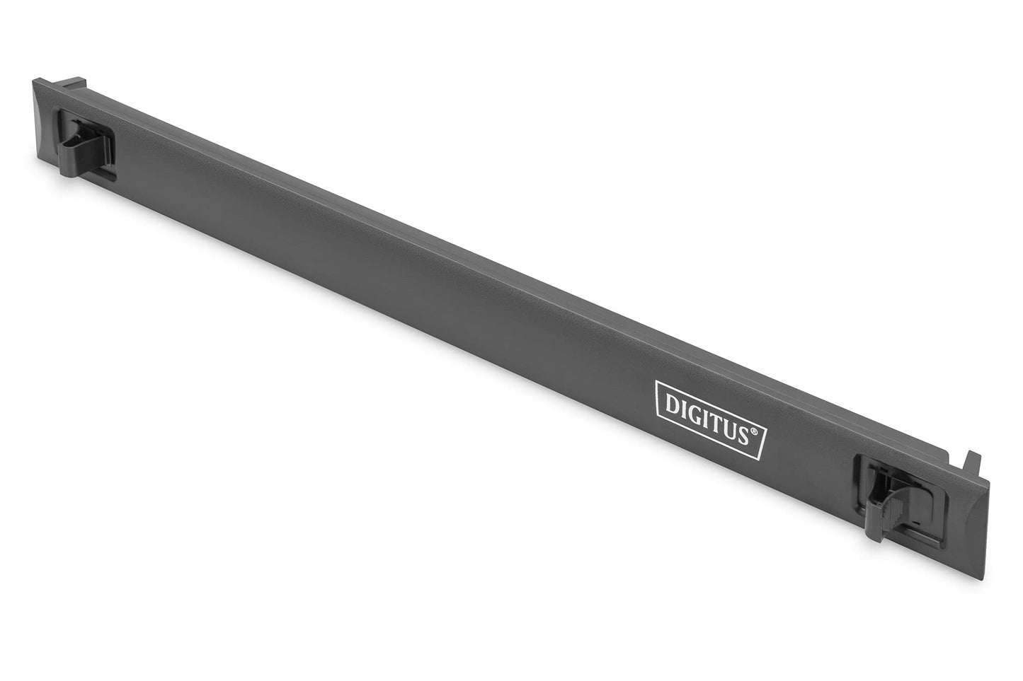 19 collu aklā plāksne DIGITUS DN-97651 – 1HE pārsegs – 1 gab. – panelis 19 collu tīkla skapim, servera skapim, rack skapim – Snap-in mehānisms – ABS plastmasa – melns