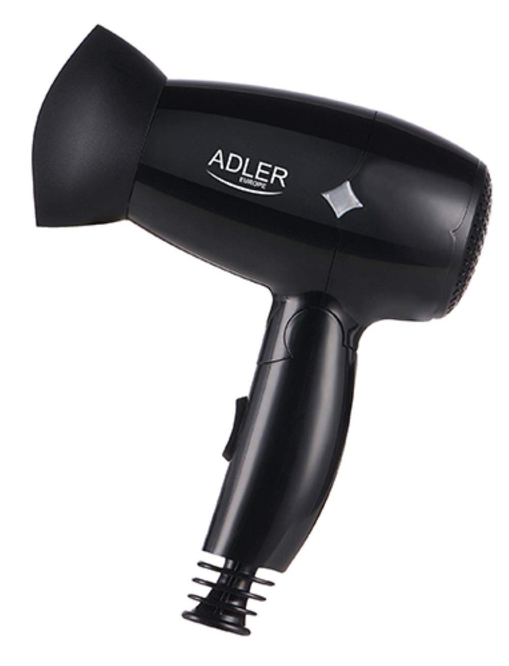 ADLER matu fēns 1200W, 2 temperatūras līmeņi, kompakts dizains