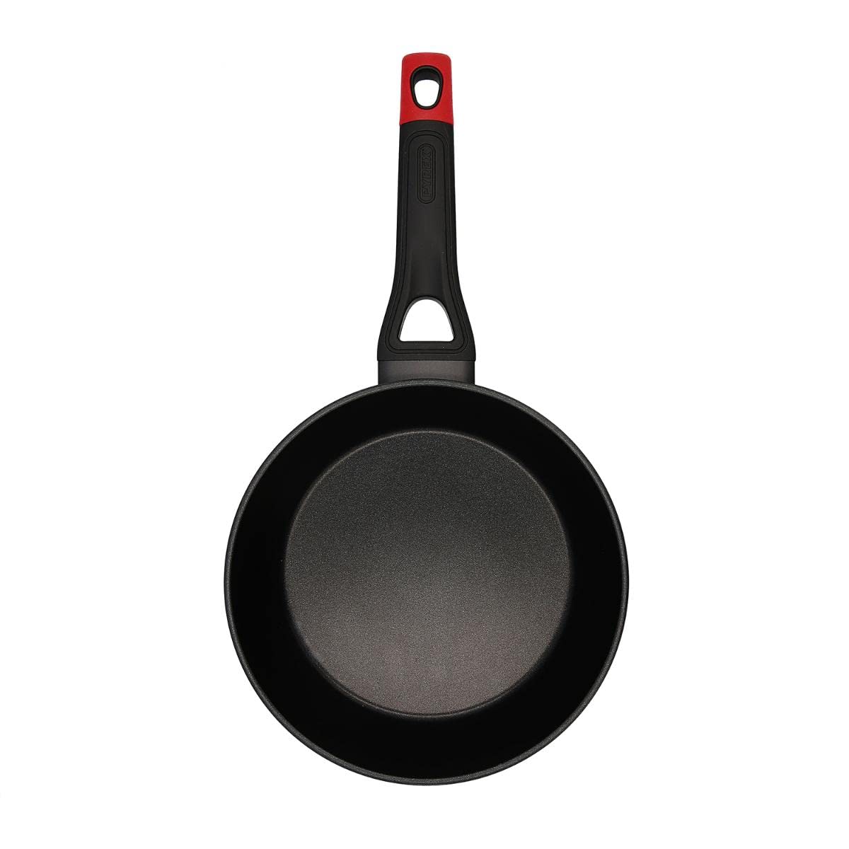 Pyrex OPTIMA - 24 cm aluminum frying pan with durable non-stick coating and ergonomic handle.