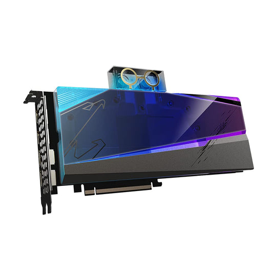 Gigabyte AORUS Radeon RX 6900 XT Xtreme Waterforce WB - 16GB, water-cooled, high-performance graphics card