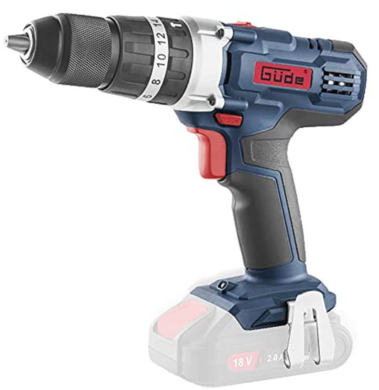 Güde 58503 akumulatora triecienurbjmašīna BSB 18-0 - 18 V, 16 griezes momenta pakāpes, 13 mm ātrās fiksācijas patrona