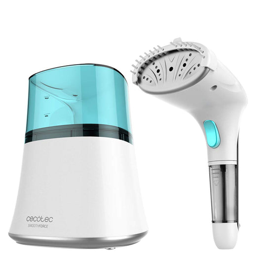 Cecotec SmoothForce 4000 UltraSteam Black - 1200W, 30g/min steam, 3m cable, dual rods for efficient ironing.