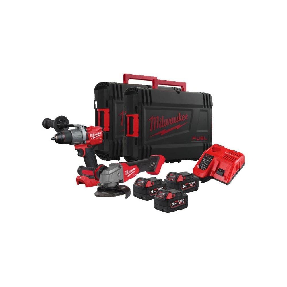 Milwaukee akumulatoru komplekts M 18 FPP2Y2-503X - 18V, 5.0Ah Li-Ion batteries for power tools.