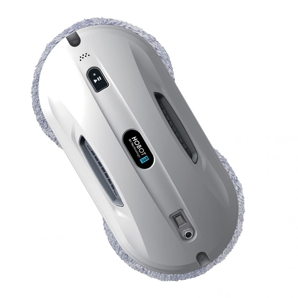 EZIclean® Hobot 368 - Logu tīrīšanas robots ar automātisku tīrīšanu un jaudīgu sūkni.