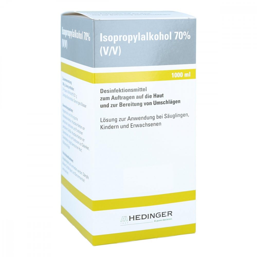 Hedinger izopropilspirts 70%, 1000 ml