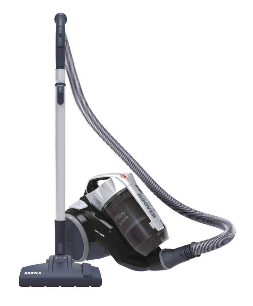 Hoover KHROSS KS31PAR 011 39002170 - bezmaisīša vilkšana, melns un pelēks, 550 W, mājas putekļsūcējs.