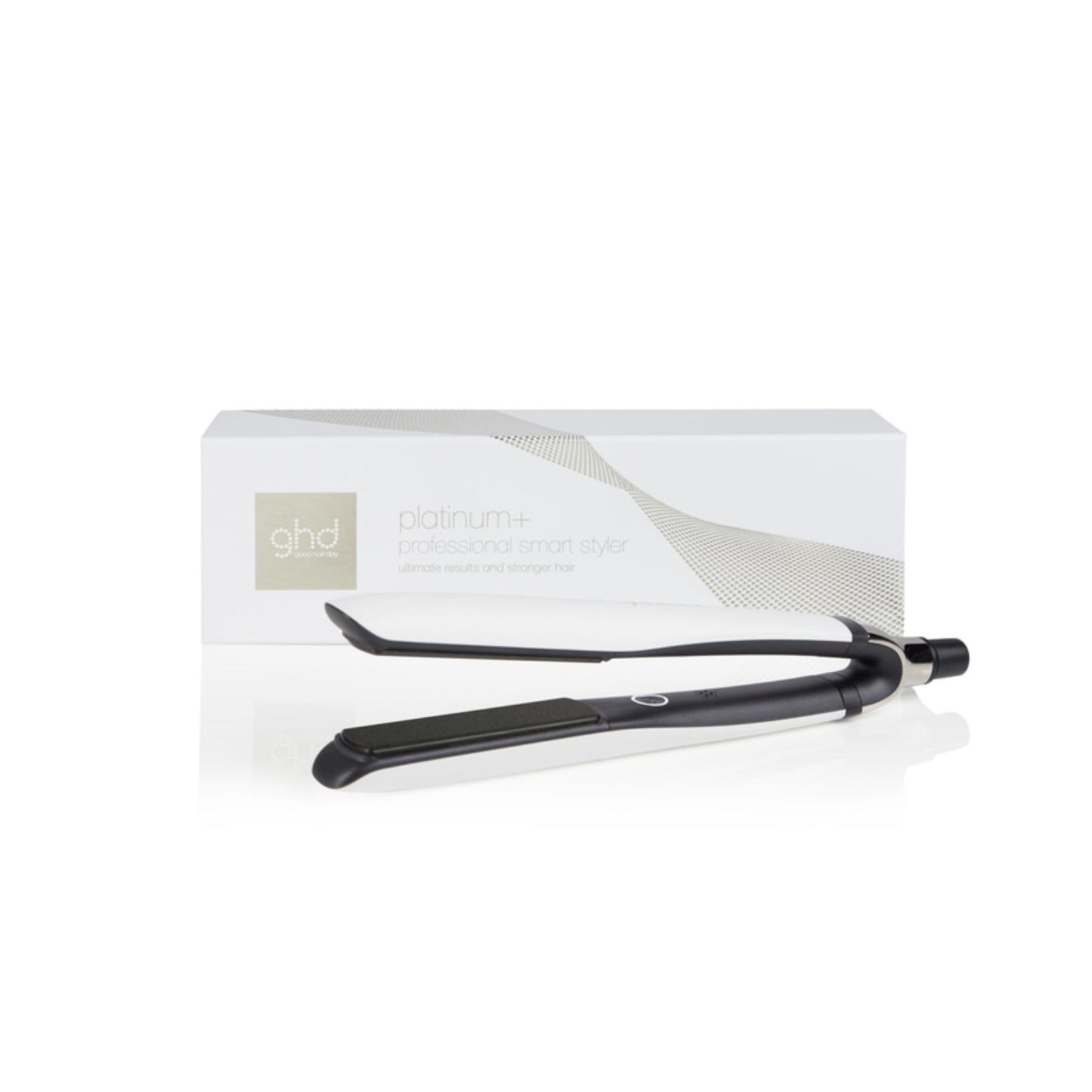 ghd platinum+ Glätteisen: Gudrākais stilizētājs, visiem matu tipiem, 26mm plāksnes, stiprāki mati, vairāk spīduma, 2x vairāk krāsas aizsardzības, nepārspējami stilizēšanas rezultāti, bez ekstremālas siltuma bojājumiem