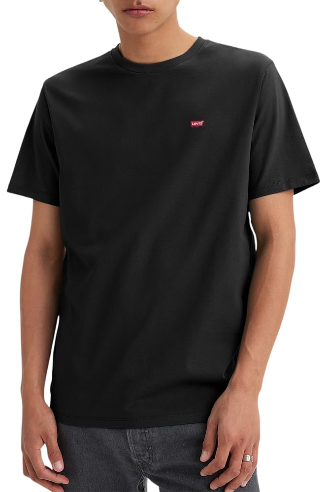 Vīriešu T‑krekls Levi's Ss Original Housemark Tee, Stonewashed Black, L