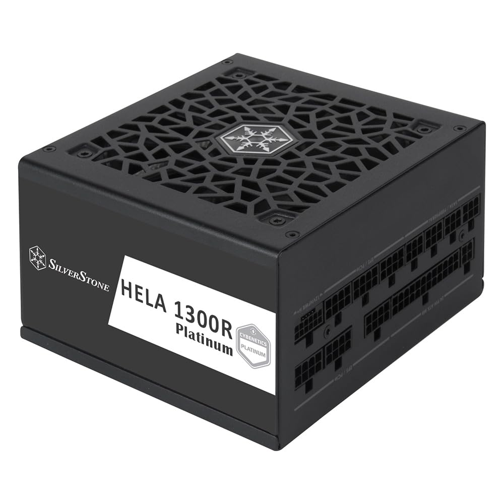 Silverstone SST-HA1300R-PM - 1300W fully modular ATX power supply, Cybenetics Platinum, ATX 3.0, PCIe 5.0 compatible.