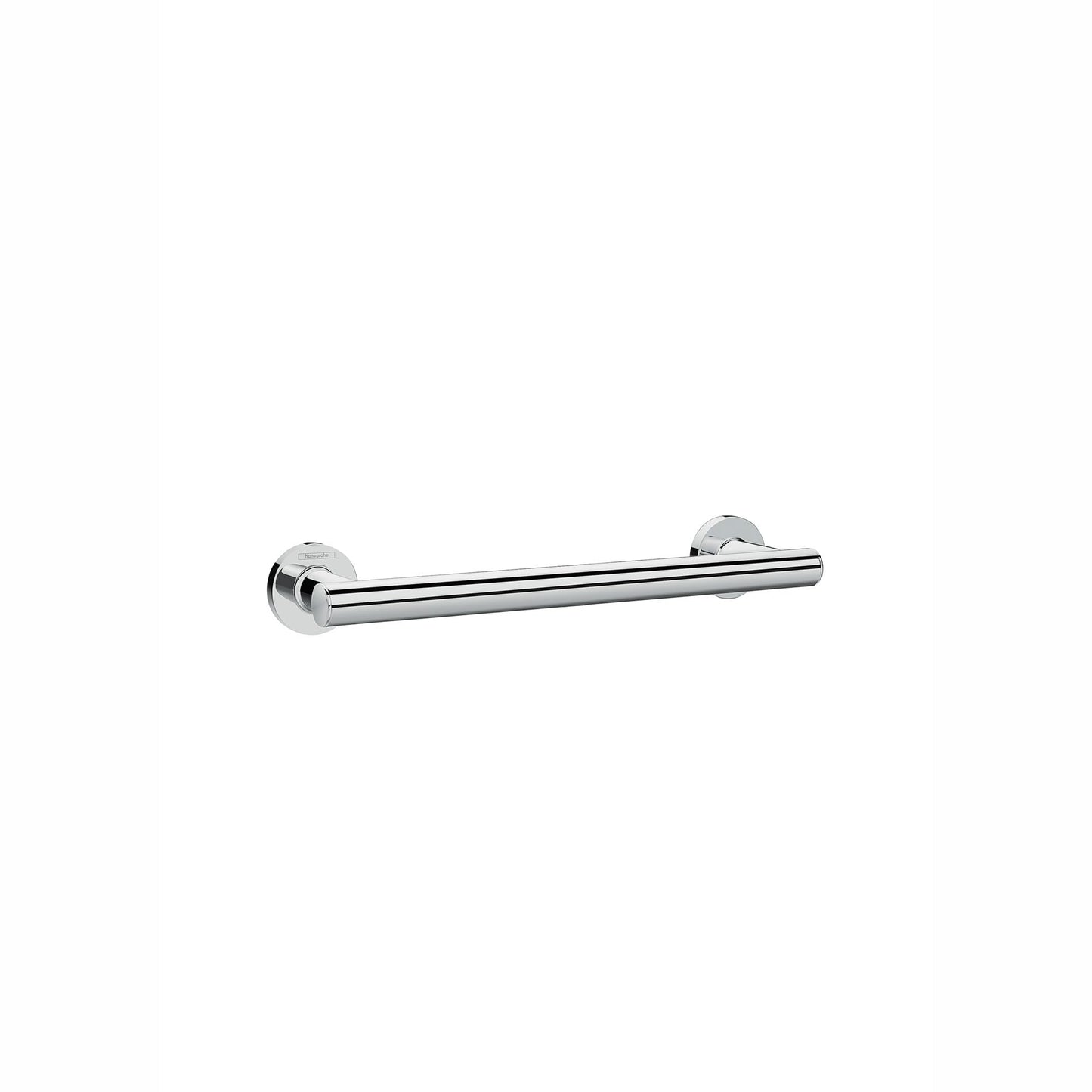 hansgrohe Logis Universal dušas rokturis, vannas rokturis, sienas montāža, slēpts stiprinājums, vannas istabas aksesuārs, hroms, 41713000