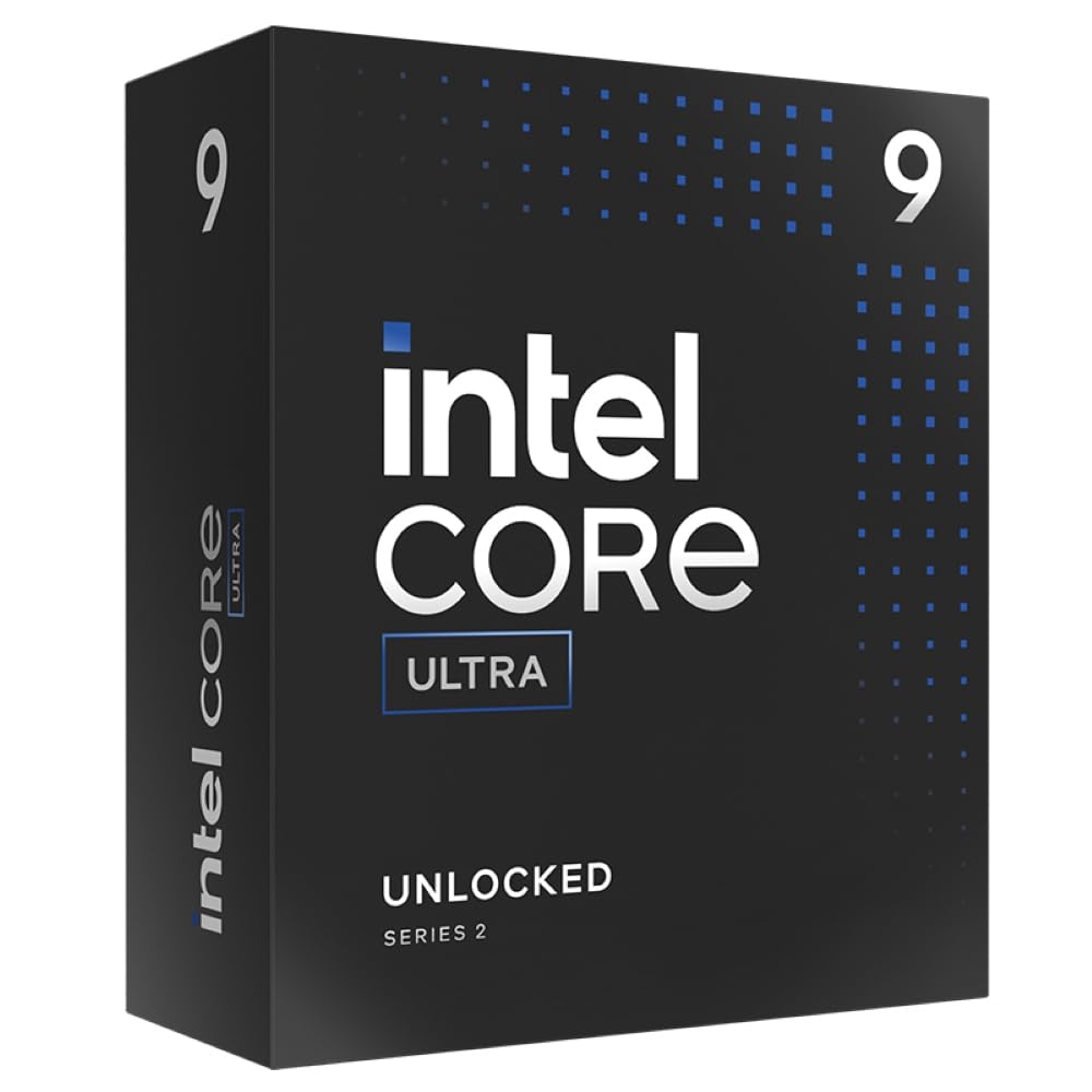 Procesors Intel Core Ultra 9 285K, 24 kodoli (8 P-core + 16 E-core), līdz 5,7 GHz