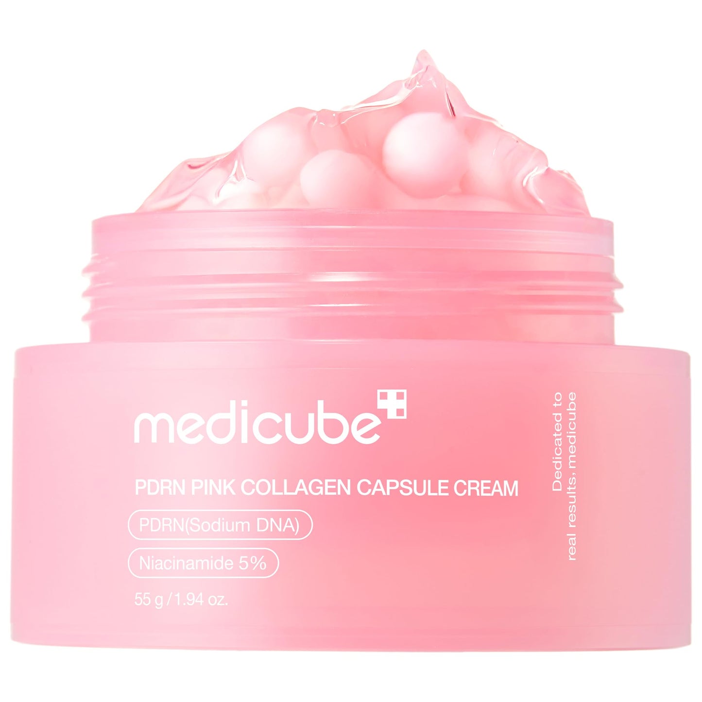 medicube kapsulu krēms ar laša DNS PDRN Pink Collagen