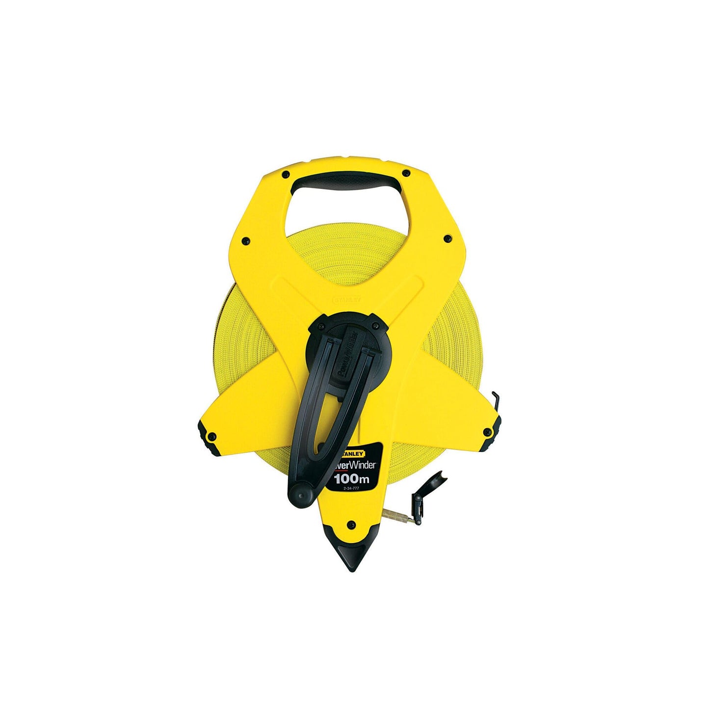 STANLEY Power Winder 100 m stiklašķiedras mērlente, 13 mm, precizitātes klase III, 2-34-777
