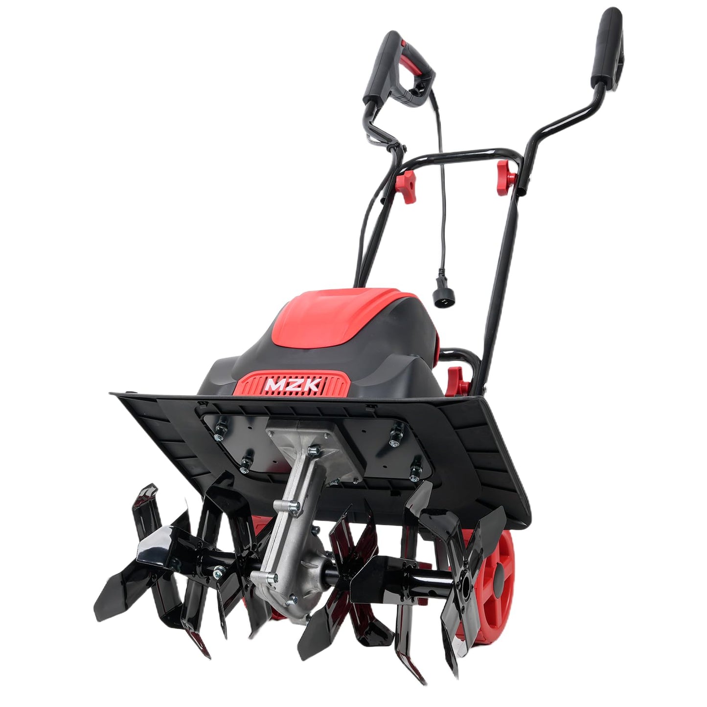 Elektriskā augsnes frēze MZK, darba platums 41cm, 1600W, darba dziļums 21cm, salokāms rokturis un transportēšanas riteņi