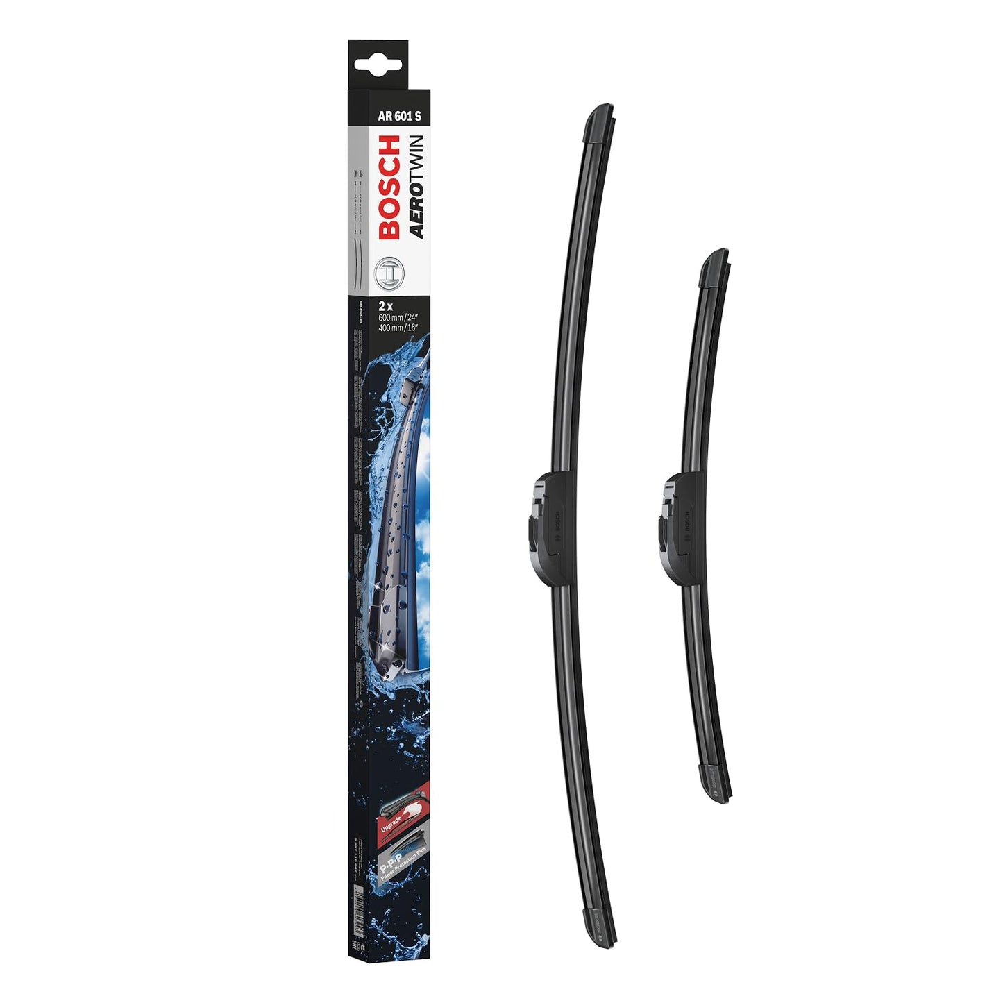 Vējstikla tīrītāji Bosch Aerotwin AR601S, 600mm/400mm, komplekts