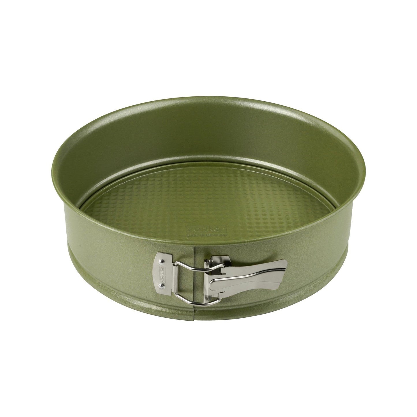 Zenker Springform Ø 26 cm augstas malas forma no Green Vision sērijas, kvalitatīva un stabila cepamforma, zaļa, kūkas forma 26 cm ar vegānu nepiedegošu pārklājumu