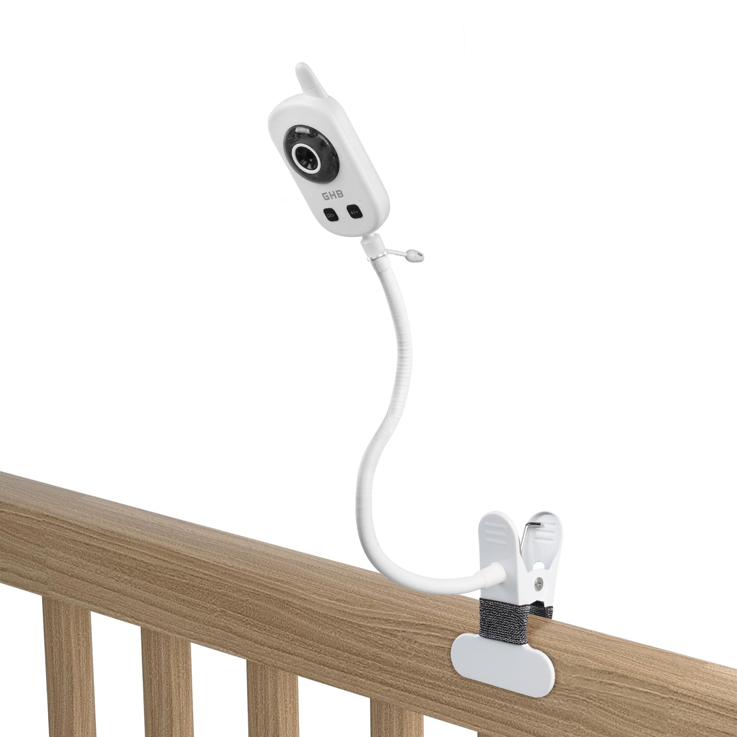 Babyphone turētājs HOLACA klipša stiprinājums saderīgs ar GHB UU24 kameru video baby monitor 2,4 GHz, turētājs GHB babyphone kamerai 5 Zoll 720 HD modelim 2023