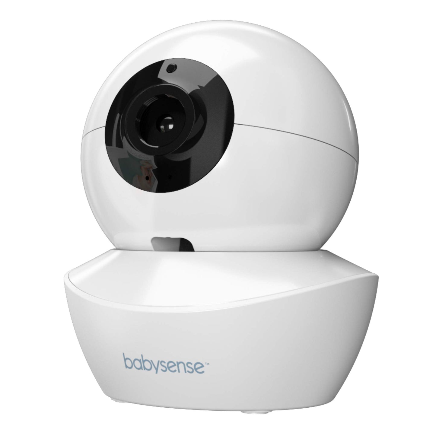 Babysense HDS2 papildu kamera video mazuļu uzraudzības monitoram, ar tālvadības panoramēšanu, noliekšanu un tālummaiņu, divvirzienu sarunu, nakts redzamību, nakts apgaismojumu, šūpuļdziesmām, temperatūras uzraudzību