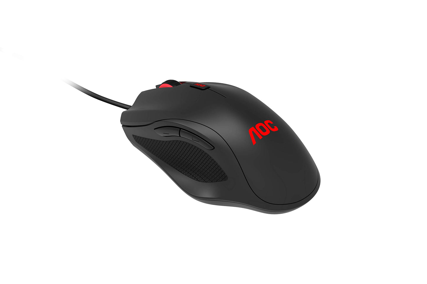 AOC GM200 spēļu pele - 4.200 DPI, RGB apgaismojums, 1,8 m PVC kabelis