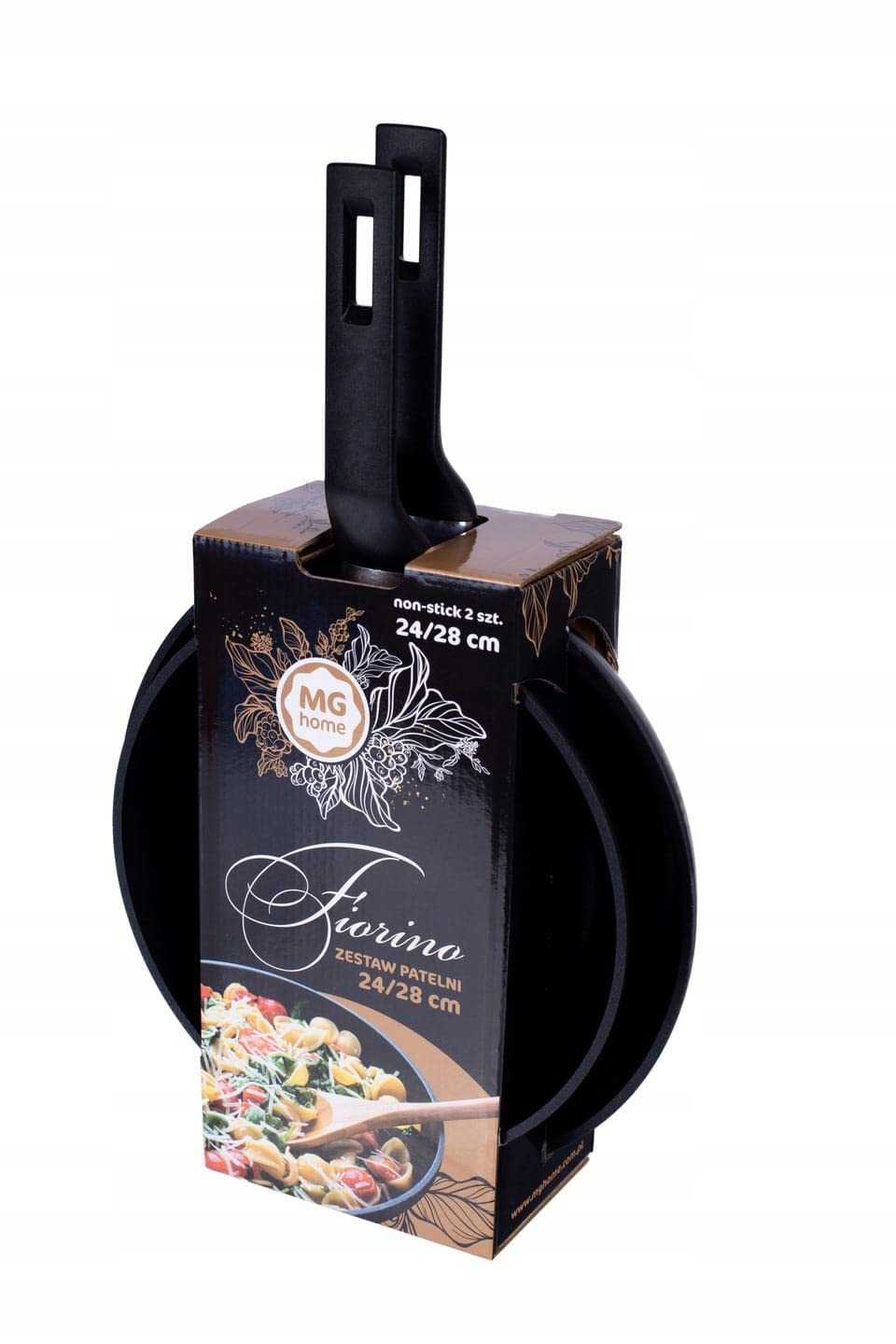 MG Home 2 gabalu pannas komplekts Fiorino - Durable non-stick cookware set with ergonomic handles and even heat distribution.