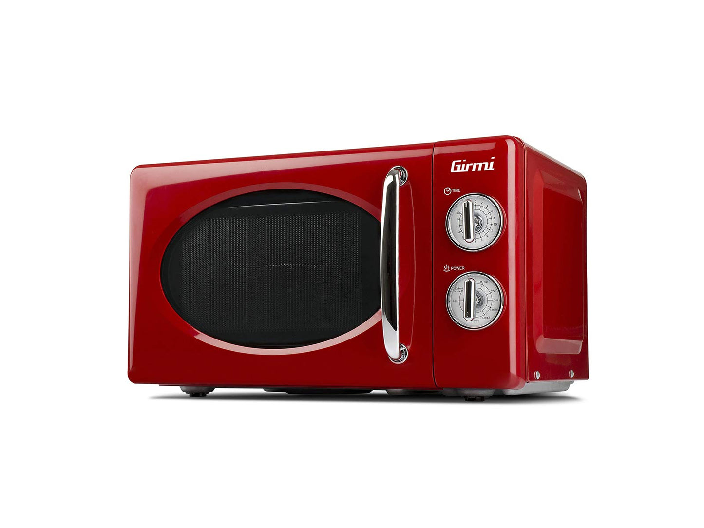 Girmi FM21 Kombi-mikroviļņu krāsns, 20 litri, tērauds, sarkans.