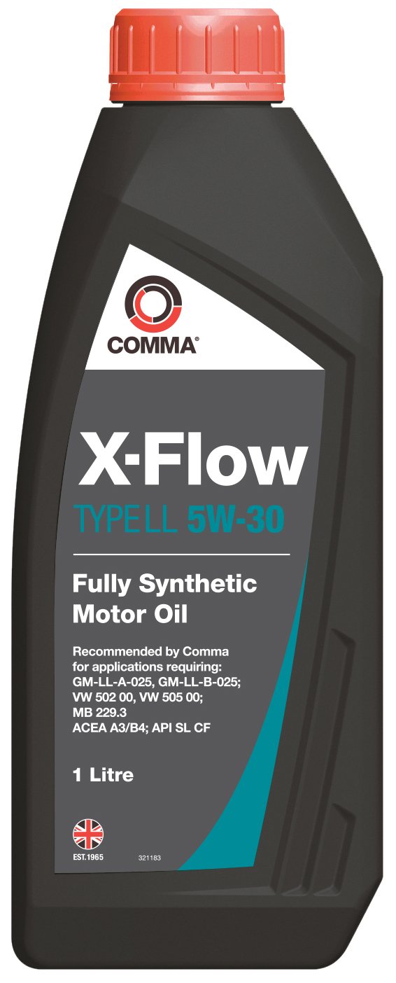 Comma XFLL1L X-Flow tips LL 5W-30 sintētiskais motorolie 1 L