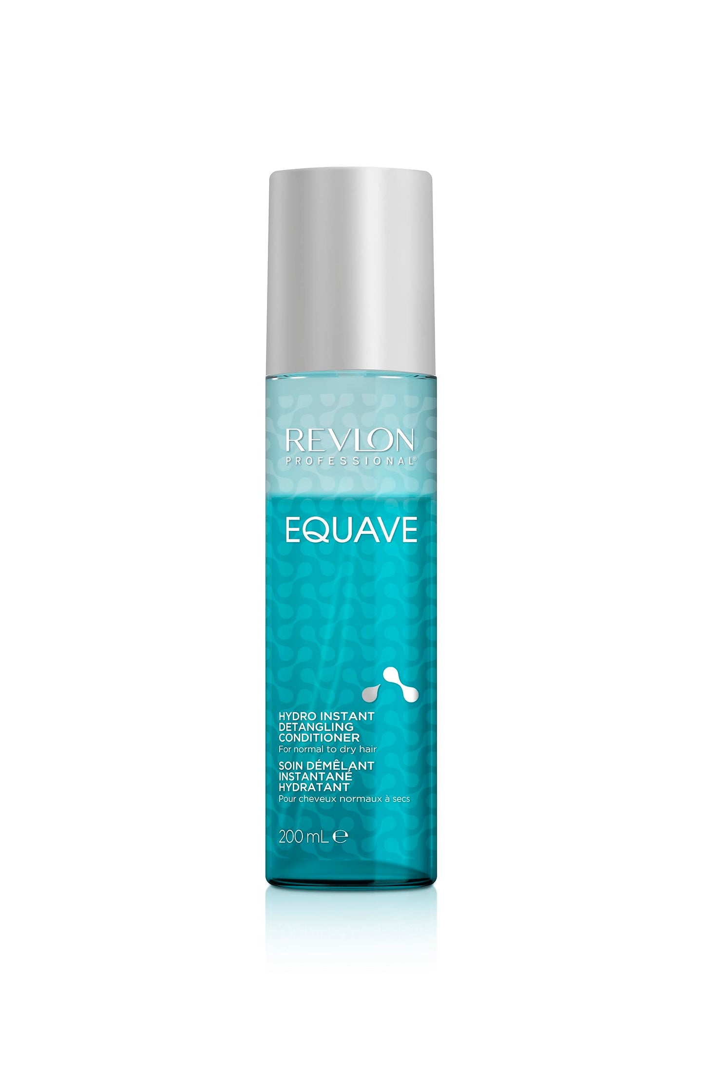REVLON PROFESSIONAL EQUAVE Hydro Instant Detangling Conditioner, 200 ml, nenoskalojams sprej kondicionieris normāliem līdz sausiem matiem, matu kopšana ar 2 fāžu formulu un termoaizsardzību