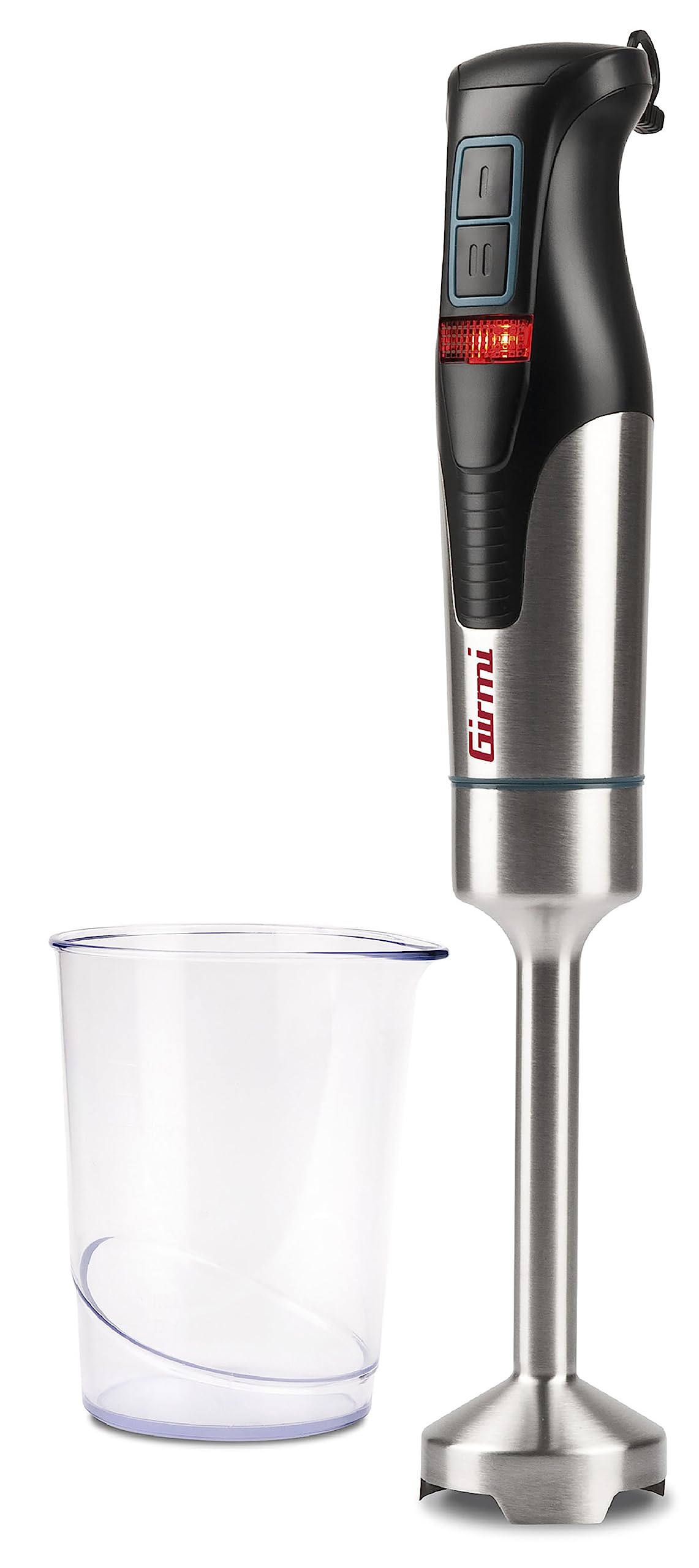 Girmi MX3800 MX38 iegremdējamais mikseris, nerūsējošais tērauds, sudraba krāsā