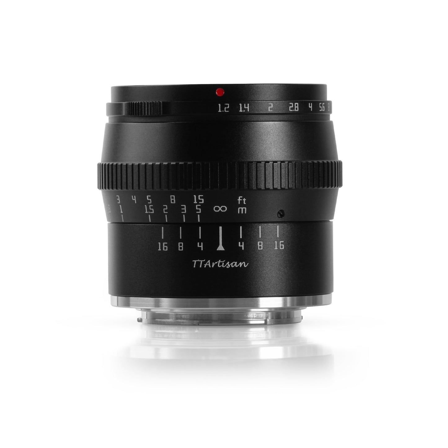 11. TT Artisan 50mm F1.2 APS-C objektīvs Nikon Z Mount melns manuālais fokuss optiskais izkārtojums 11 elementi 7 grupās, TTAL5012NZB