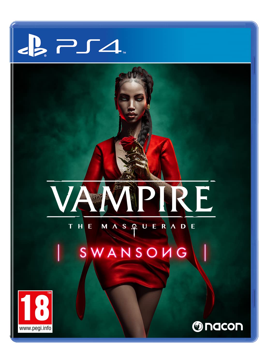 Vampire: The Masquerade Swansong PS4 (neapstrādātā izdevumā) Vācu iepakojums
