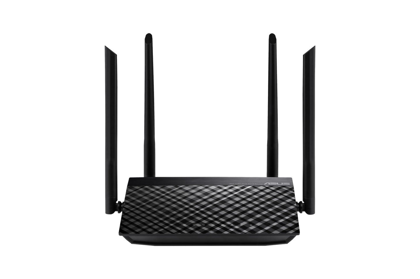 ASUS RT-AC1200 V2 maršrutētājs (WiFi 5 AC1200 MIMO, 4x ātrgaitas Ethernet LAN, lietotnes vadība, DFS, IPv6)
