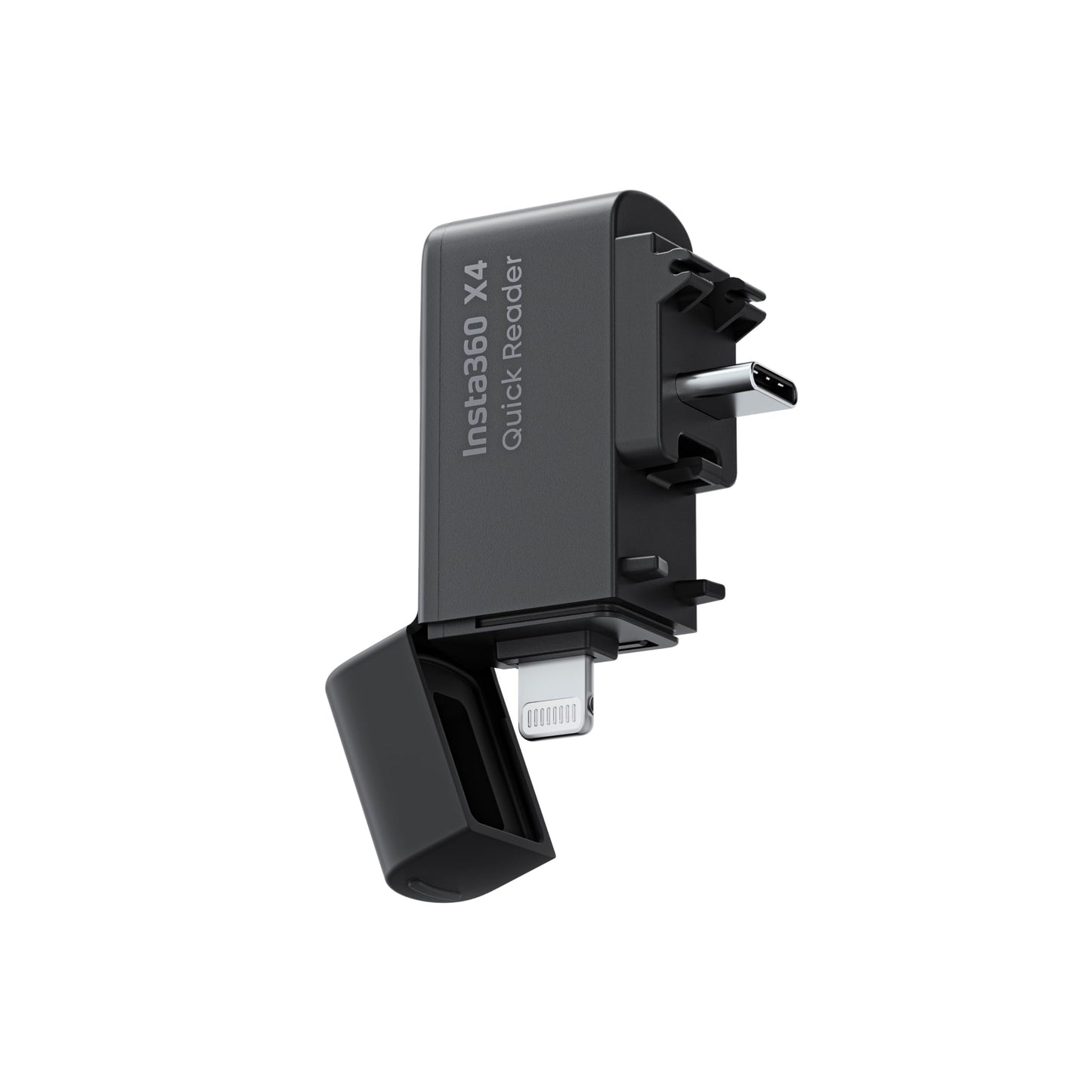 Insta360 X4 Ātrais Lasītājs - Compact design, fast data transfer, compatible with Insta360 cameras.