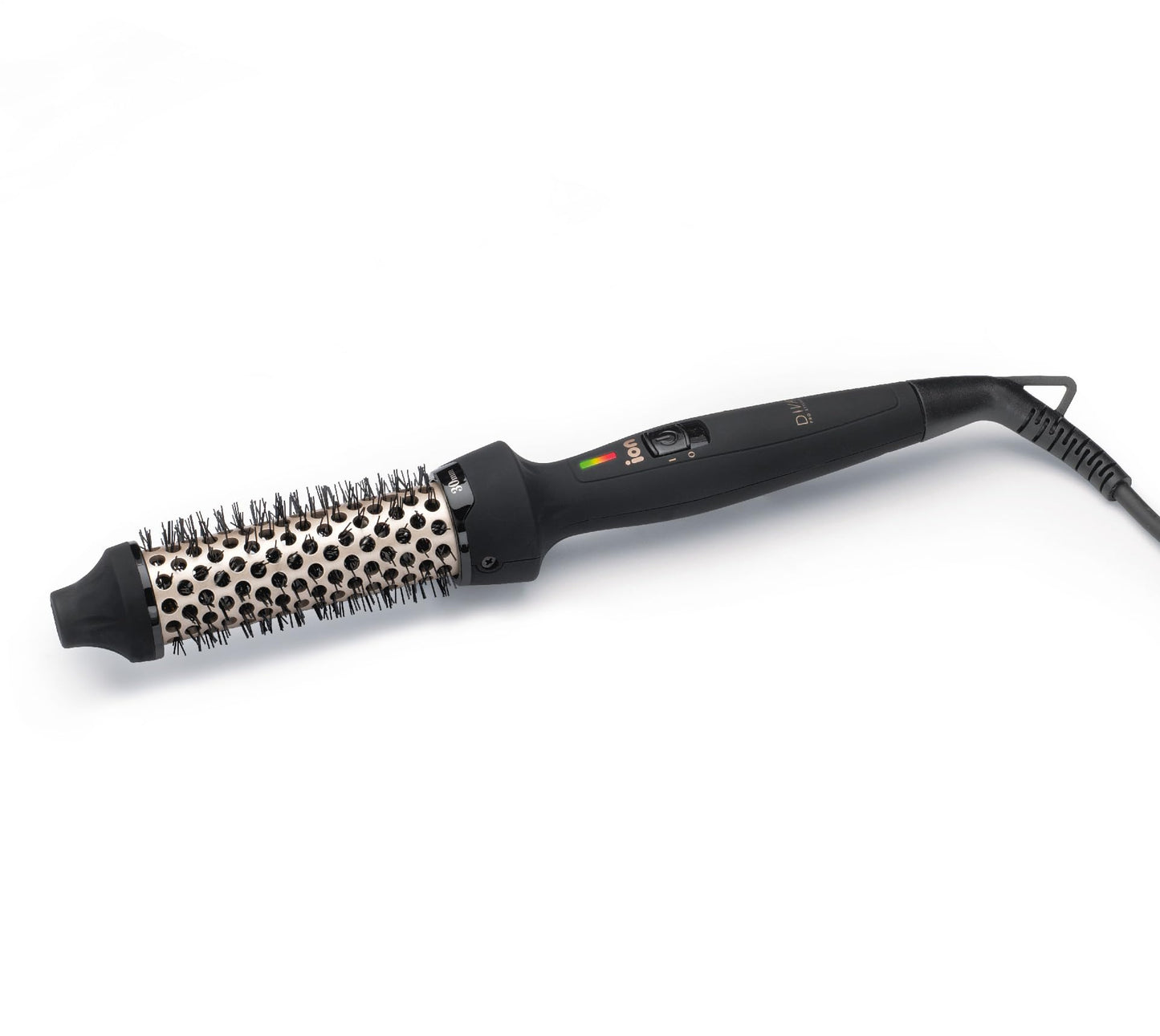 Diva Pro Styling keramikas siltuma suka 30 mm – karstā suka – cirtas vai viļņi ar apjomu