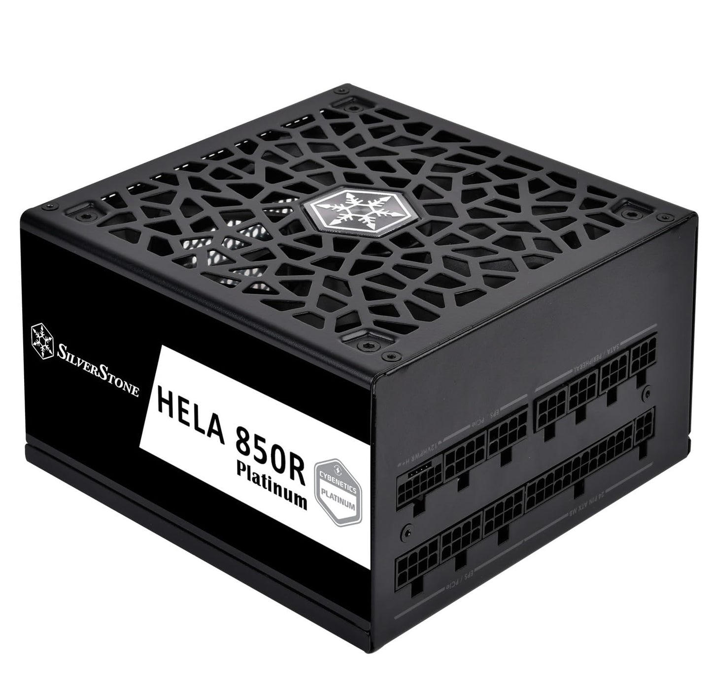 SilverStone HELA 850R Platinum - 850W fully modular PCIe 5 ATX power supply with 80 Plus Platinum efficiency.