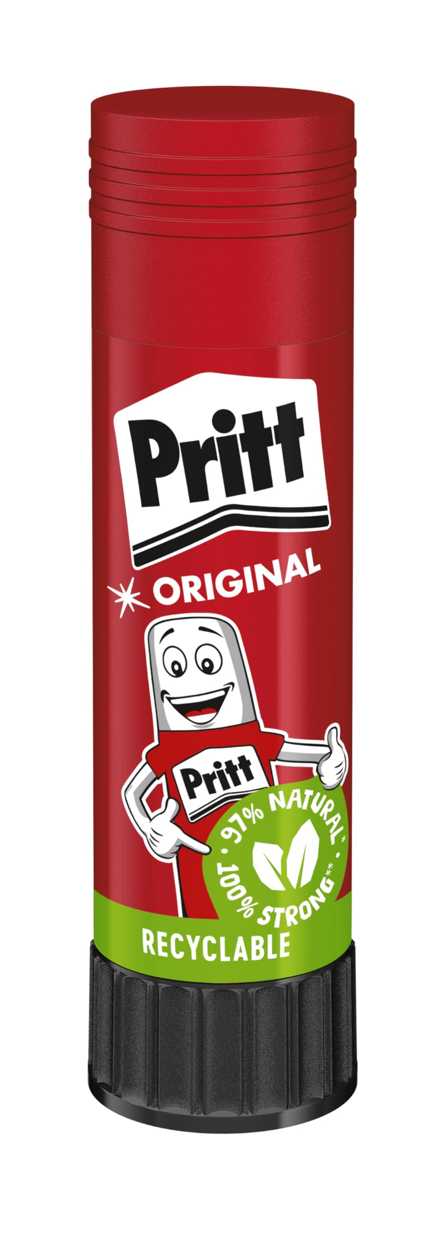 Līmes stick Pritt, droša un bērniem draudzīga līme mākslai un rokdarbiem, spēcīga līme skolai un biroja piederumiem, 1x 43 g Pritt Stift, 9H PK811