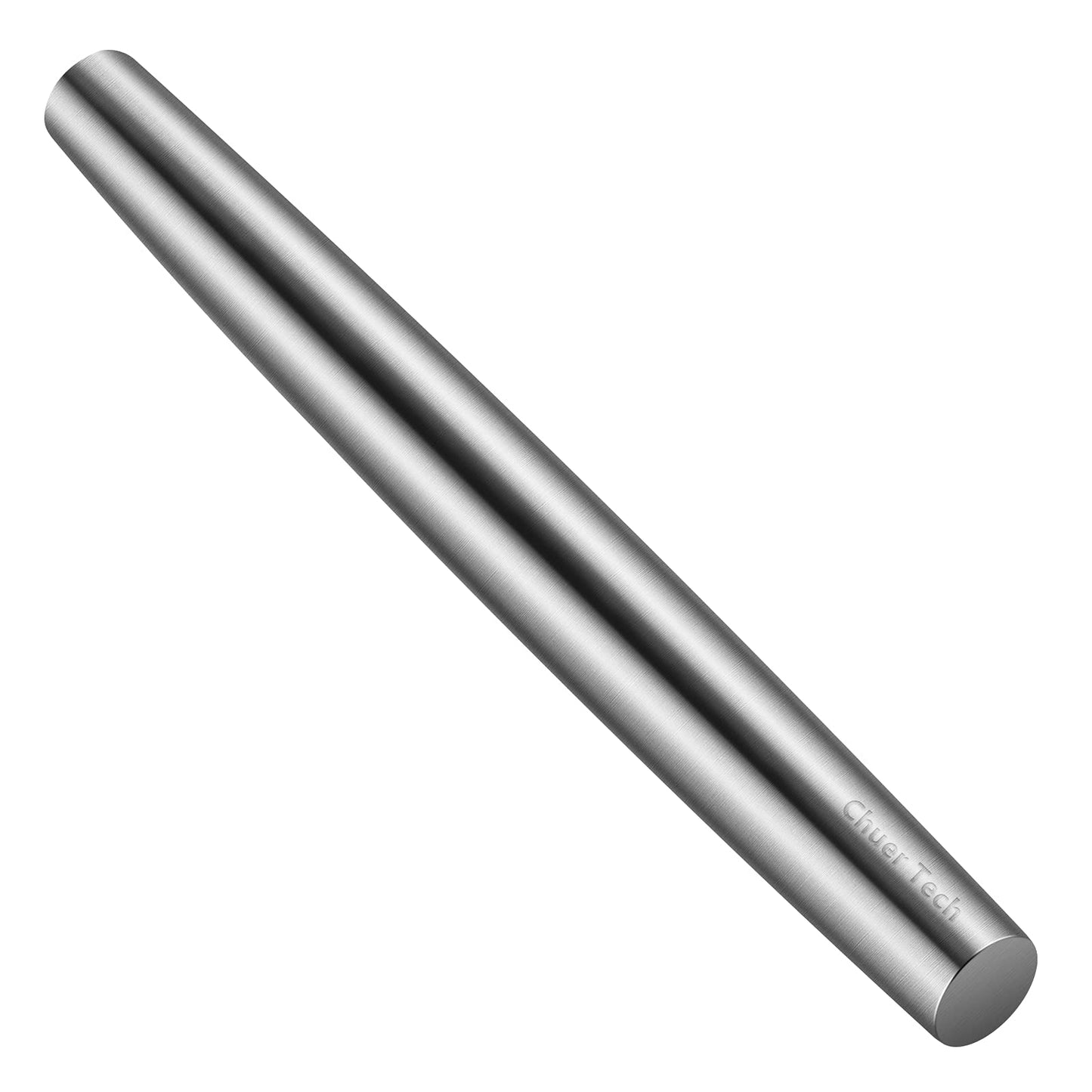 Nerūsējošā tērauda mīklas rullītis 32.5CM cepšanai, metāla rullītis konditoriem, piederums fondantam, pīrāgu mīklai, picai, pastai un cepumu mīklai