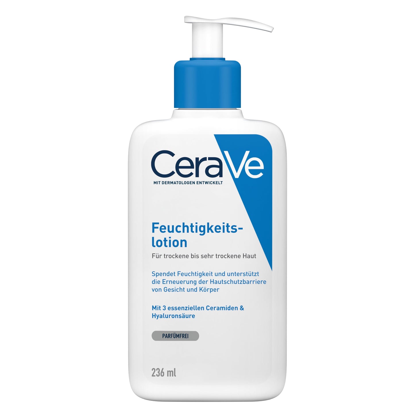CeraVe mitrinošs losjons sausai ādai ķermenim un sejai, 236 ml
